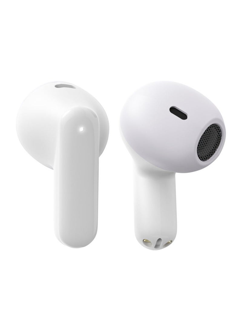 Hama Wireless Earbuds, Wireless Bluetooth Earphone with Touch Control, In Ear True Wireless Earbuds with 20 Hours Playtime, Voice Control, In Ear Calling, USB-C Charging Box - White - Image 5